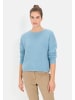 Camel Active Strickpullover im leichten Oversize Fit in Blau