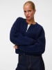 Vero Moda Bomberjacke mit O-Neck-Ausschnitt in Navy Blazer
