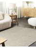 Beliani Geflochtener Teppich TEKELER in Grau - (W) 160 x (H) 1.5 x (L) 230 cm