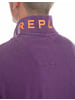 Replay Poloshirts Garment Dyed Cotton Piquet in violett