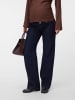 Vero Moda Umstandsjeans mit weitem Bein in Dark Blue Denim 1