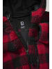 Brandit Jacke "Women Teddyfleece Jacket Hooded" in Rot