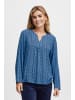 Fransa FRKiki regular fit in Ethereal Blue AOP MA23 01B