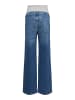 Vero Moda Umstandsjeans mit weitem Bein in Medium Blue Denim 1