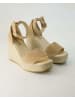 Espadrij Sandaletten in Beige