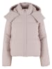 Urban Classics Urban Classics Ladies Hooded Collar Puffer Jacket in cloud