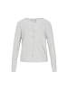 Usha Women Cardigan in light grey melange