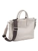 DuDu Jaqueline Handtasche Leder 28 cm in pearl grey