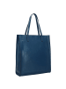 The Bridge Mirra Schultertasche Leder 32 cm Laptopfach in jeans