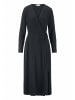 Hessnatur Wickelkleid Knöchellang in black