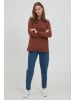 Oxmo Strickpullover OXElvina 21300738-ME Schöner Strickpullover in Braun
