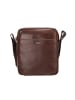 JOOP! Schultertasche 'Treviso Remus in Dunkelbraun 21 x 25 x 5 cm'