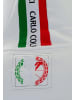 Carlo Colucci Hoodie ohne Reißverschluss Carollo in Weiß