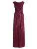 Vera Mont Jumpsuit im Glitzer-Look in Rot/Grau