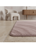 KADIMA DESIGN Teppich Kurzflor Waschbar Einfarbig ISAR Strapazierfähig OEKO-TEX in Rosa