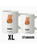 Mr. & Mrs. Panda XL Tasse Bär Dankbar mit Spruch in Weiß