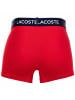 Lacoste Boxershort 3er Pack in Blau/Rot