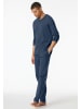Schiesser Langarmshirt V-Ausschnitt in Royal