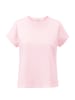SASSYCLASSY Kurzarm Sweatshirt mit Rückendetail in Rosa