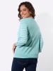 WITT WEIDEN Ringelshirt in mint-ecru-gemustert