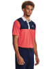 Under Armour Polo "UA Perf 3.0 Color Block Polo" in Rot