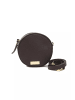 Pompei Donatella Braun Leder Damen Umhänge- Tasche