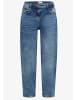 Cecil Barrel Leg Jeans im Loose Fit in Light Blue Used Wash
