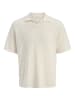 JACK & JONES Junior Gestricktes Polo in Sea Salt