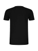 SikSilk T-Shirt in black/white/olive
