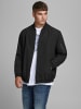 Jack & Jones Leichte Bomber Jacke Plus Size Große Übergrößen JJERUSH in Schwarz-2