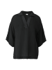 s.Oliver BLACK LABEL Bluse kurzarm in Schwarz