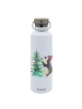 Mr. & Mrs. Panda Sport Trinkflasche Pinguin Weihnachtsbaum ohne ... in Weiß