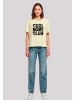F4NT4STIC Tee Mothers Day Love Statement Trendy Slogan in softyellow