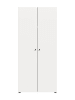 ebuy24 Kleiderschrank Darwin Weiß 80 x 51 cm