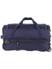travelite Basics 2-Rollen Reisetasche 55 cm in marine