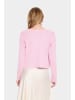 SAINT TROPEZ Strickjacke DagnySZ Gerade Passform in Pink Nectar