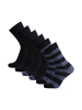 DANISH ENDURANCE Socken Cotton Crew in black/blue