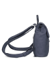 Zwei Mademoiselle MR45 - Rucksack Mini 22 cm (rubin) in nubuk-blue