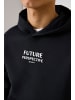 Garcia Kapuzensweatshirt FUTURE PERSPECTIVE in black