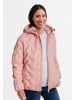 CASH-MERE.CH Padded Jacket mit Kapuze in Pink