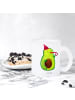 Mr. & Mrs. Panda Teetasse Avocado Feier ohne Spruch in Transparent