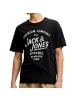 Jack and Jones T-Shirt Bluzane Short Sleeve Tee in Schwarz