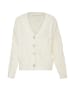 faina Women Cardigan in Wollweiss