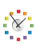 relaxdays Wanduhr "DIY" in Bunt