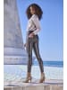 LASCANA Leggings in khaki-schwarz