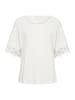 Cream T-shirt CRLivy Relaxed fit in Snow White