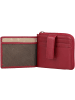 Esquire Oslo Kreditkartenetui RFID Leder 10,5 cm rot