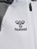Hummel Reißverschluss Jacke Daumenlöcher Hmllead Kinder in WHITE/STEEL GRAY