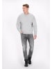 DreiMaster Vintage Men Sweatshirt in grey melange