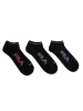 Fila 3er-Set: Socken in Black
